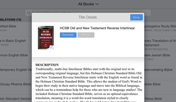 Book info