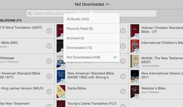 Not downloaded