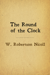 Round of clock cover