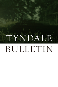 Tyndale bulletin