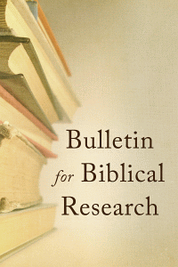 Bulletinbiblicalresearch